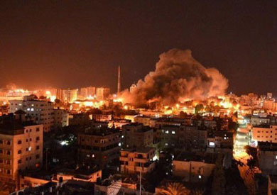 مقتل فلسطينين اثنين في غارة إسرائيلية جديدة على مدينة غزة -

